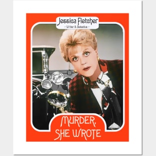 Jessica Fletcher Trading Card ))(( Murder She Wrote Fan Art Posters and Art